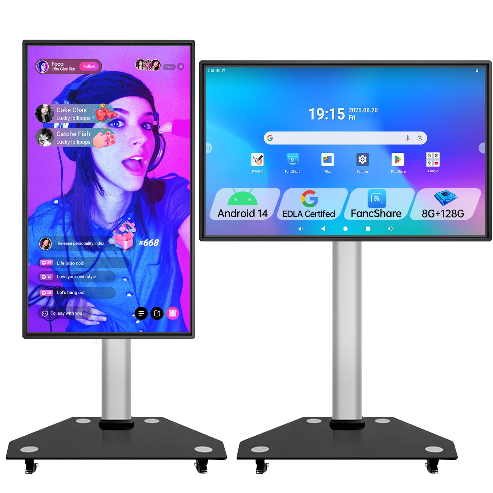 Amazon.com: JAV Smart Board 43 Inch, Interactive Whiteboard with